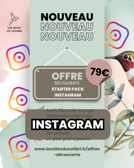 Offre découverte instagram